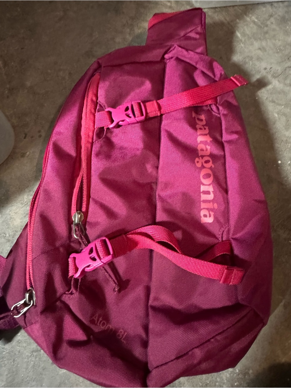 Patagonia Raspberry Pink Sling Belt Bag